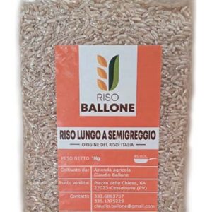RISO LUNGO SEMIGREGGIO